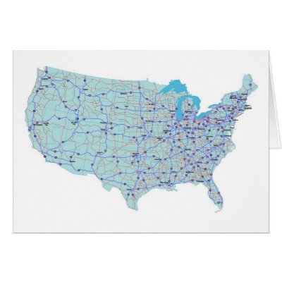 map of united states blank. United States Map Blank Card by suwanneeredhead