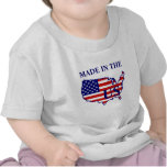 United States Map Flag Made in US Infant T-shirt
