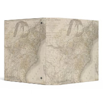 United States Map showing settlements Binders