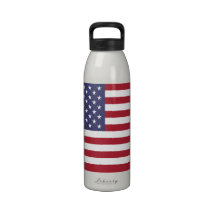 United States National Flag Water Bottles