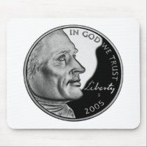 United States Nickel mousepads