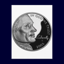United States Nickel postcards