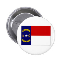 United States North Carolina Flag Button
