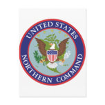 United_States_Northern_Command_emblem Post Card