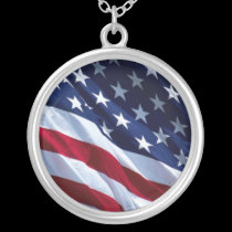 United States Of America Flag Necklace necklaces