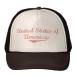 United States of America Mesh Hat