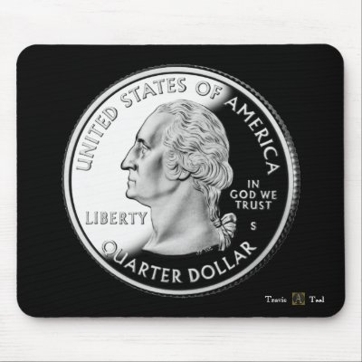 UNITED STATES OF AMERICA MOUSE MAT by TravisTeel