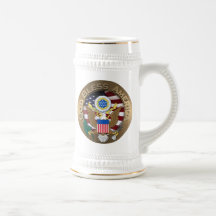 United States of America Seal - God Bless America Coffee Mugs
