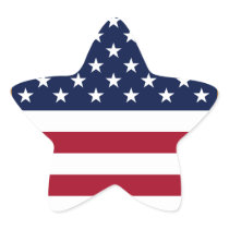 United States of America Star Sticker
