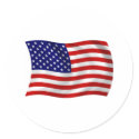 United States of America (USA) Flag Sticker