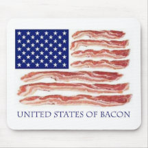 United States of Bacon Mousepads