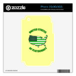 United States of Plutocracy Decal For The iPhone 2G