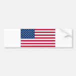 United States patriotic flag Bumper Sticker