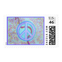 United States Postal stamps -Peace by rlwinkelmann United States Postal stamps -Peace
