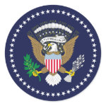 United States Presidential Stickers