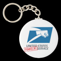 United States Pummeling Service keychains