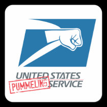 United States Pummeling Service stickers
