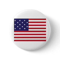 United States Star Spangled Banner Flag Buttons