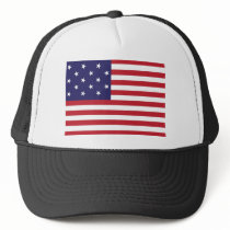 United States Star Spangled Banner Flag Trucker Hats