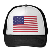 United States Star Spangled Banner Flag Trucker Hats