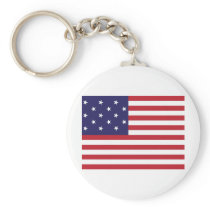 United States Star Spangled Banner Flag Keychains