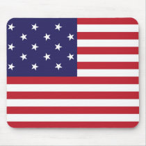 United States Star Spangled Banner Flag Mouse Pads