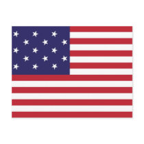 United States Star Spangled Banner Flag Post Cards
