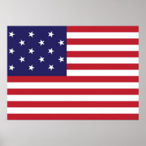 United States Star Spangled Banner Flag Poster