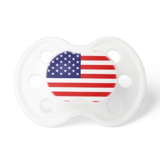 United States Stars and Stripes Pacifiers
