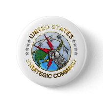 United States Strategic Command Pinback Buttons