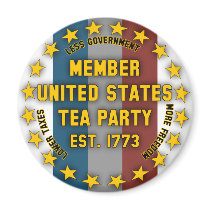 United States Tea Party Magnet