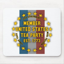 United States Tea Party Mouse Pads