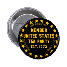 United States Tea Party Pins