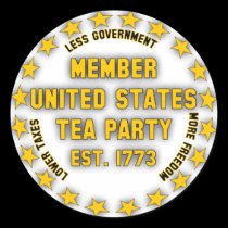 United States Tea Party stickers