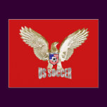United States US soccer Eagle soccer artwork