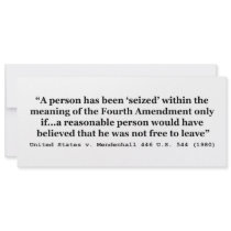 United States v Mendenhall 446 US 544 1980 Invite