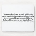 United States v Mendenhall 446 US 544 1980 Mousepads