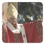 United States, Washington, D.C. Pope Benedict 2 Square Stickers