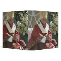 United States, Washington, D.C. Pope Benedict 3 Ring Binders