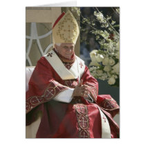 United States, Washington, D.C. Pope Benedict Greeting Card