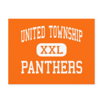 United Township - Panthers - High - East Moline postcards by customteamsportswear United Township - Panthers - High - East Moline postcards