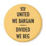United We Bargain Refrigerator Magnet