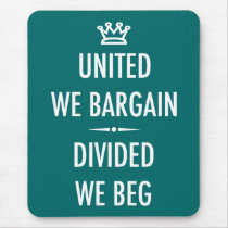 United We Bargain Mouse Pads