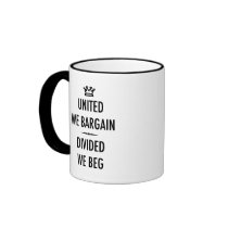 United We Bargain Mugs