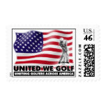 UNITED WE GOLF® Postage Stamp
