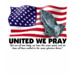 UNITED WE PRAY ® Ladies Long Sleeve Shirts