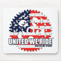 UNITED WE RIDE™ Mousepad by UnitedWeCollection UNITED WE RIDE™ Mousepad