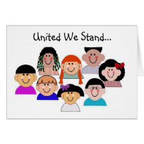 United We Stand... Greeting Cards