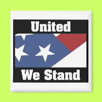 United We Stand magnet