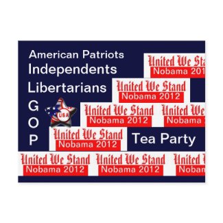 United We Stand zazzle_postcard